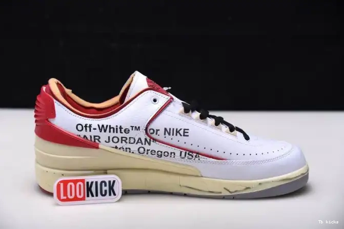 Rep TBK Low Red SP Retro White 2 Off-White Jordan DJ4375-106 0427